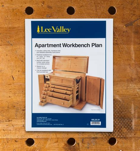 Apartment Workbench Plan - Lee Valley Tools