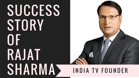 Success Story of Rajat Sharma - India TV founder in Hindi - YouTube