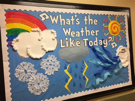 What's the Weather Like Today? | Weather crafts, Weather activities ...