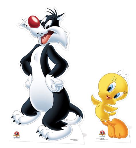 Sylvester The Cat and Tweetie Pie Cardboard Cutout / Standee / Standup ...