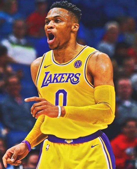 PHOTO Russell Westbrook Looks Very At Home In A Lakers Uniform