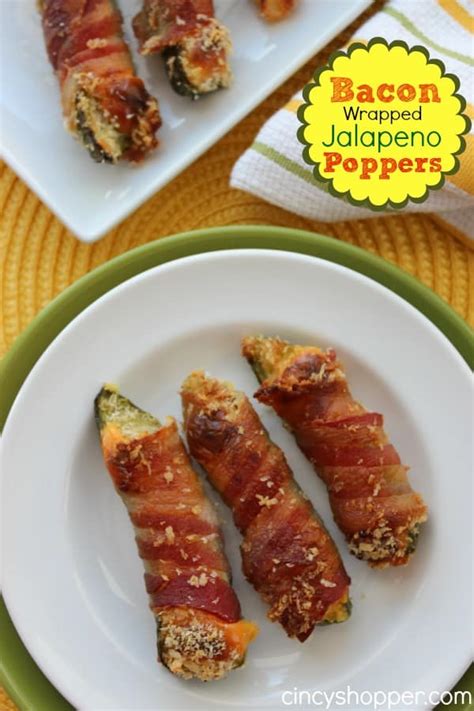 Bacon Wrapped Jalapeno Poppers - CincyShopper