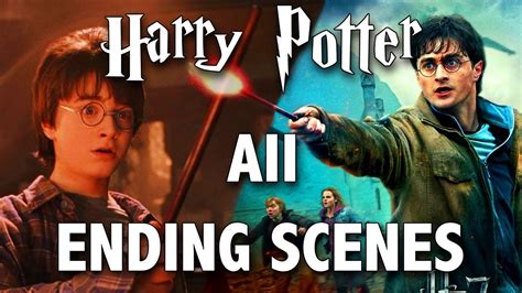 All Harry Potter Ending Scenes | Harry potter ending, Harry potter, Harry