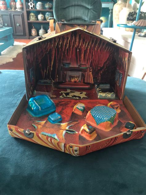 Rare 1960s Troll House Cave Carrying Case That Opens Up To | Etsy