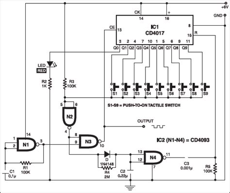 Pulse Generator | Detailed Circuit Diagram Available