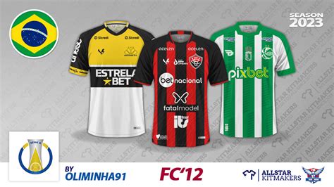 FC’12 Brazil – Serie B 2023 - FC'12 Kits Forum - FM24 - Football ...