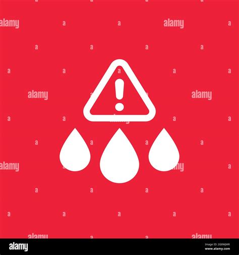 water contamination alert icon, vector Stock Vector Image & Art - Alamy