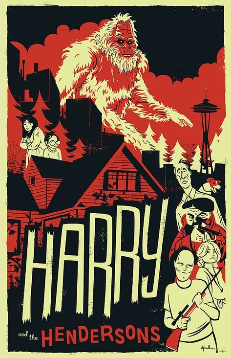 "Harry and the Hendersons" poster | Harry and the hendersons, Movie ...