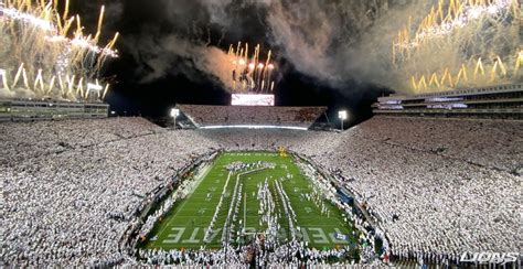 Penn State draws second-largest crowd in Beaver Stadium history for ...