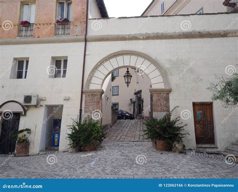 The Ancient Village of San Felice Circeo in Central Italy Editorial Photo - Image of foreground ...