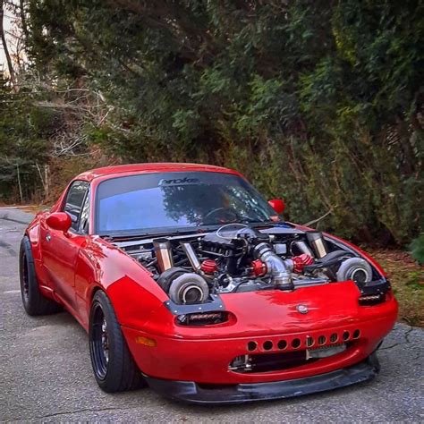 Twin turbo LS powered Miata : Miata