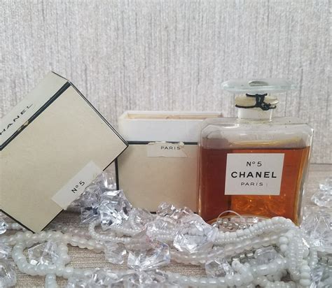 Vintage Chanel No 5 Extrait PM 201 Bottle with Box 30ml – Aunt Gladys ...