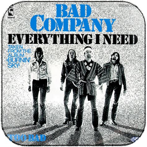 Bad Company Extended Versions Bad Company Album Cover Sticker Album Cover Sticker