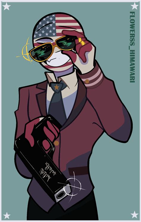 countryhumans México — flowersshimawari: USA | Dibujos animados bonitos, Personajes para ...