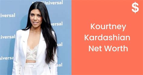 Kourtney Kardashian Net Worth - NetWorthDekho