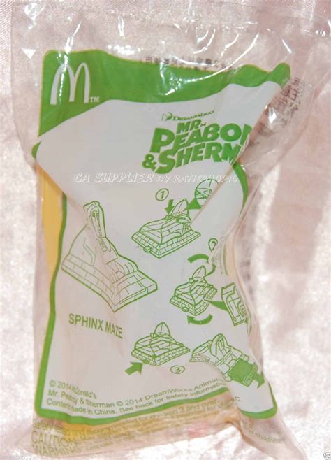 McDonald's DreamWorks Happy Meal Toy Mr Peabody & Sherman Sphinx Maze ...