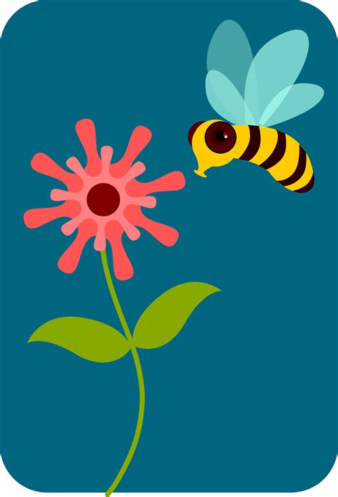 Clipart - A Bee