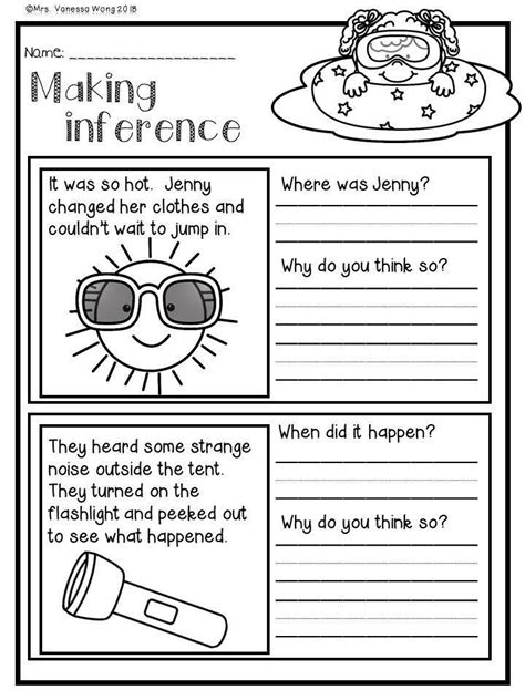 Inference Worksheets