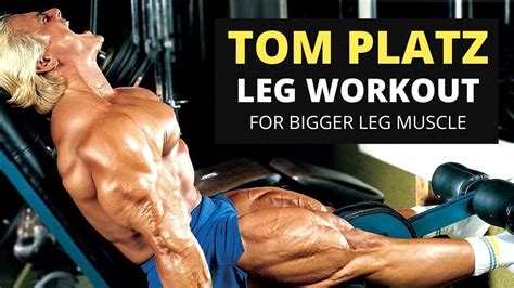 Tom Platz Legendary Leg Workout | Tom Platz Workout | Bigger Leg Exercises - YouTube