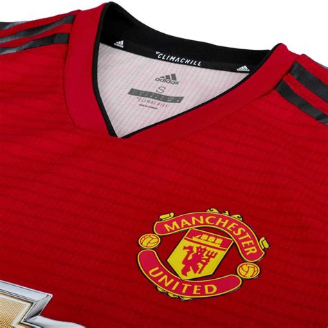 adidas Anthony Martial Manchester United Home Authentic Jersey 2018-19 ...