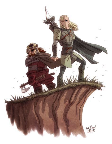 Legolas and Gimli by OtisFrampton on DeviantArt