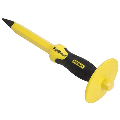 Stanley Handguarded Concrete Chisel, Chrome Vandium Steel, 16-329 - Walmart.com