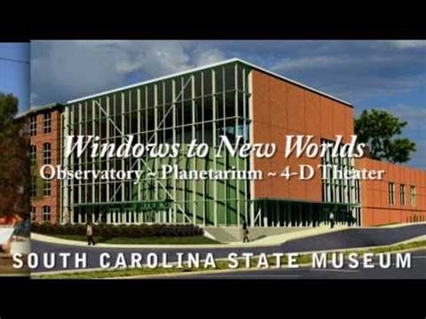 South Carolina State Museum, Columbia, SC | Planetarium, South carolina, New world