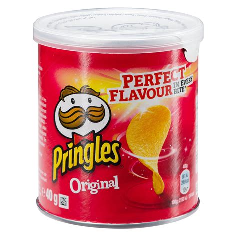 Pringles Original Flavour Potato Chips, 40 g, Pack of 12 - Bulkco