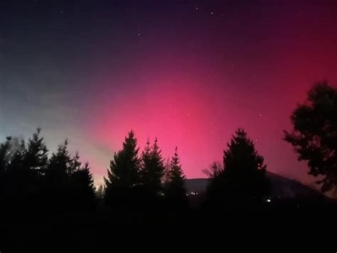 Czerwona zorza polarna nad Nowym Sączem. Niepowtarzalny spektakl na niebie | Nowy Sącz Nasze Miasto