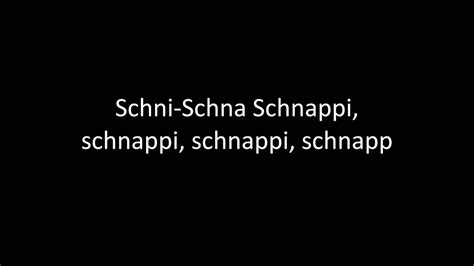 Schnappi - Schnappi, das kleine Krokodil Lyrics - YouTube