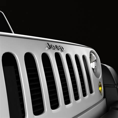 Jeep Wrangler Rubicon Hardtop 2010 3D model for Download in various formats