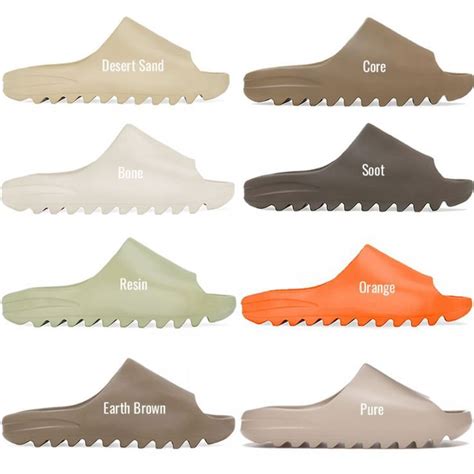 Yeezy slide colors in 2022 | Swag shoes, Sneakers fashion, Aesthetic ...