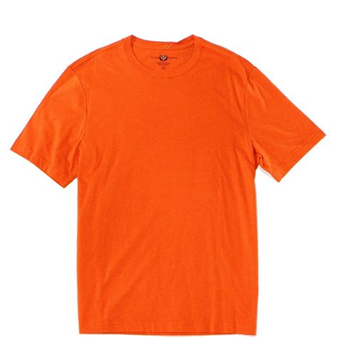 Club Room Mens Cotton Solid Casual Shirt Orange [tMen_03138] - $17.90 | Casual shirts, Shirts ...