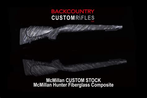 McMillan Stock – Back Country Custom Rifles