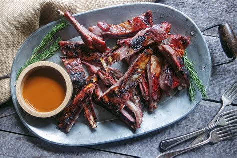 Garlic & Rosemary Grilled Lamb Ribs Recipe - Jess Pryles