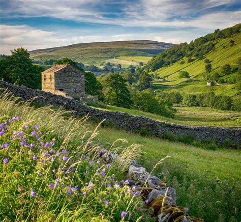 Evening in Thwaitedale, Yorkshire Dales. | England countryside, Countryside landscape, English ...