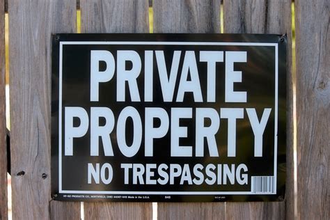 Private Property Sign Free Stock Photo - Public Domain Pictures