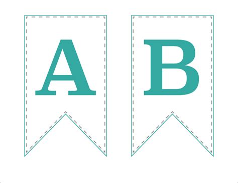 Free Printable Bunting Banner | Abby Organizes