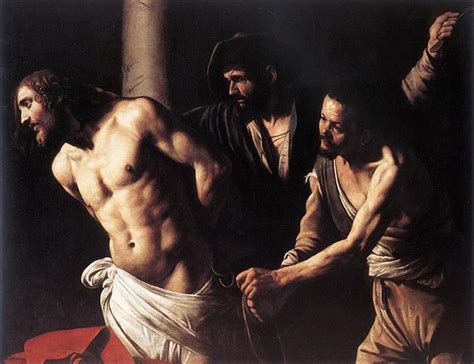 Christ at the Column, c.1607 - Caravaggio - WikiArt.org