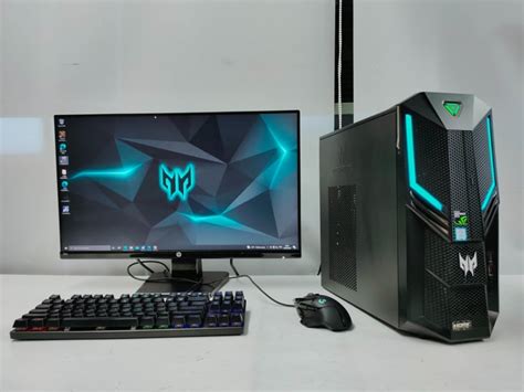 Acer Predator Orion 3000 Gaming Computer PC Setup with Monitor | i5, 8GB RAM, GTX 1050 Ti | in ...