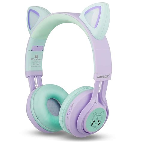 Cat Ear Bluetooth Kids Headphones - The Geek Theory