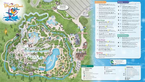 Walt Disney World Water Park Maps - KennythePirate.com