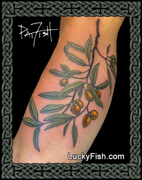 The Olive Branch Tattoo: A Symbol of Peace and Tradition — LuckyFish ...