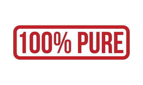 100 Percent Pure Rubber Stamp. Red 100 Percent Pure Rubber Grunge Stamp Seal Vector Illustration ...