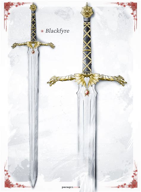 Blackfyre, Ancestral Sword of House Targaryen by Cæsar Filho : r/ImaginaryWesteros