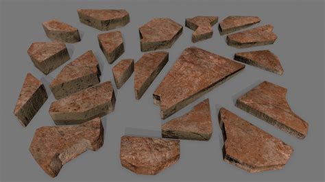 ArtStation - stone set | Game Assets