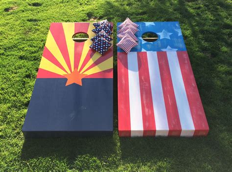 Hand Crafted Custom Cornhole Boards And Accessories by AZ Board Source | CustomMade.com