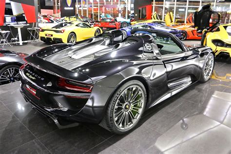 Beautiful Black Porsche 918 Spyder For Sale - GTspirit