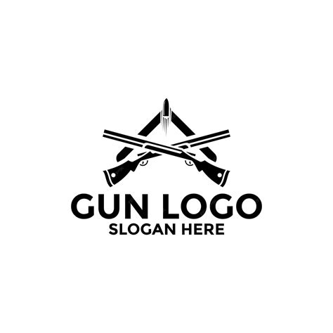 Premium Vector | Creative Gun Logo Design Gun Logo Template Gun Vector