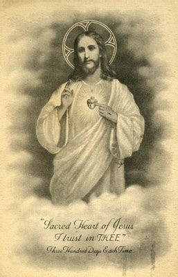 "Sacred Heart prayer card" by Apostleship of Prayer